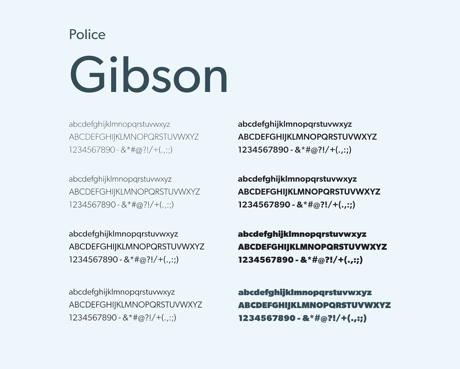 Police Gibson